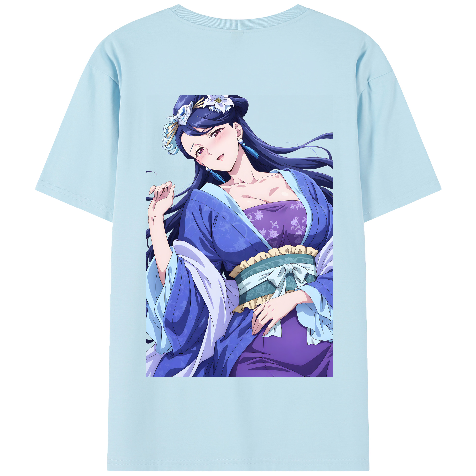 （画像用） 薬屋のひとりごと The Apothecary Diaries 綿100％半袖Tシャツ（背面プリント）